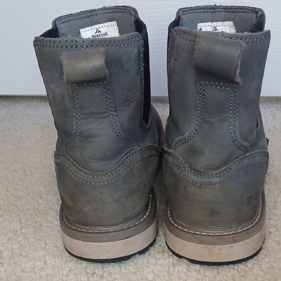 Women's Ridgecut Homesteader Gray Waterproof Slip-Resistant Slip-On Boots - 8.5 - Picture 6 of 8